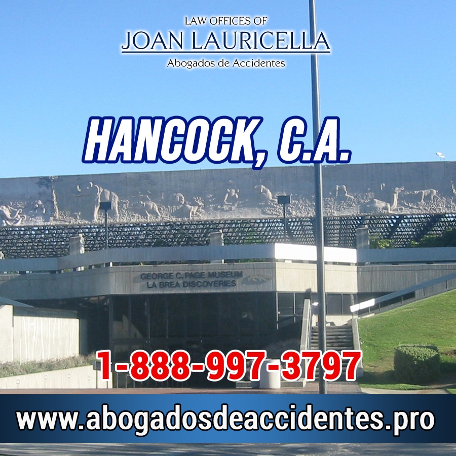Abogados de Accidentes en Hancock CA