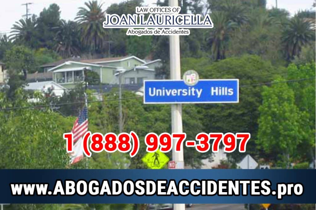 Abogados de Accidentes en University Hills CA