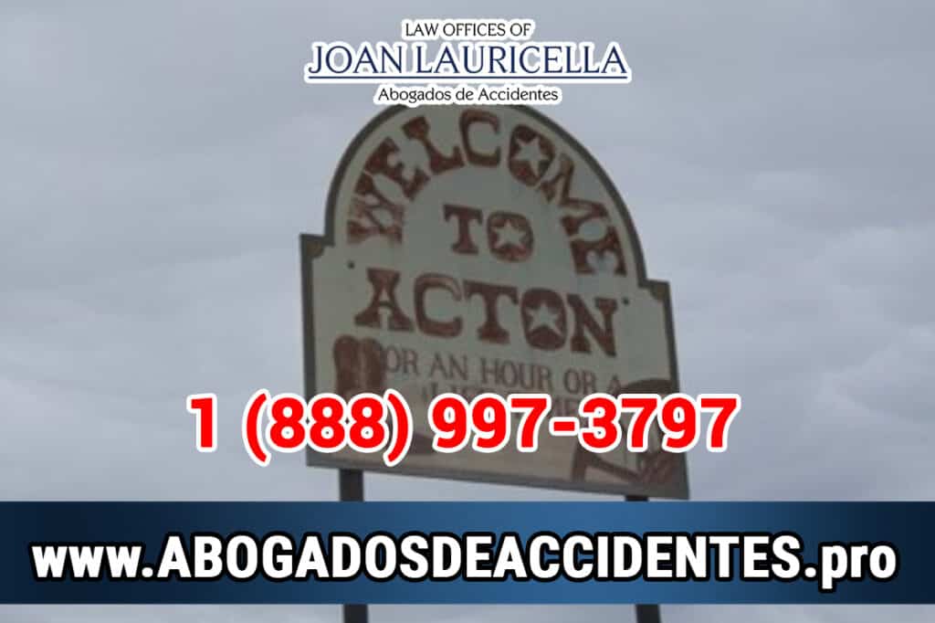 Abogados de Accudentes de Auto y Trabajo en Acton CA