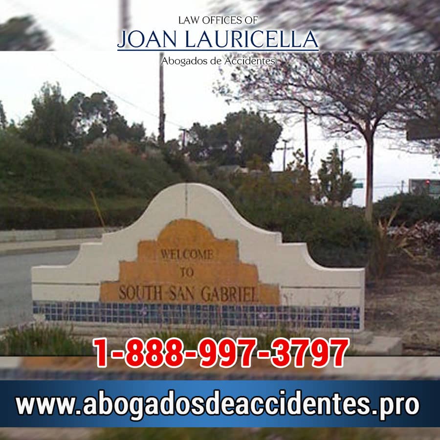 Abogados de Accidentes en South San Gabriel Los Angeles, 