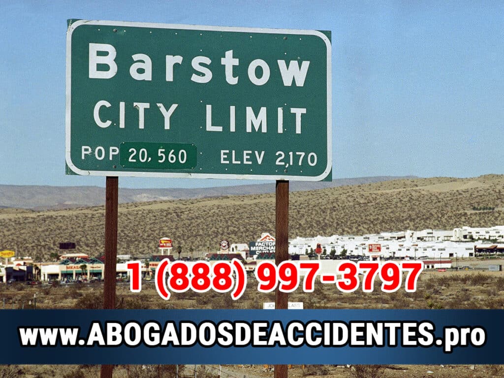 Abogado de Accidentes en Barstow Ca