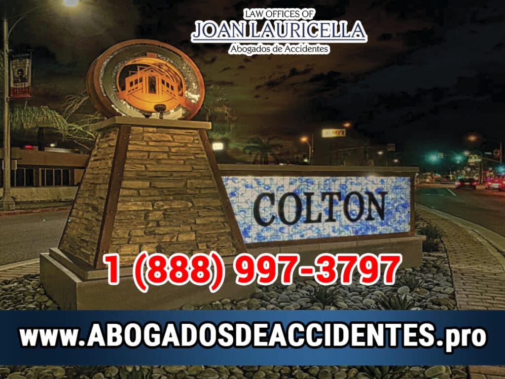 Abogado de Accidentes en Colton Ca