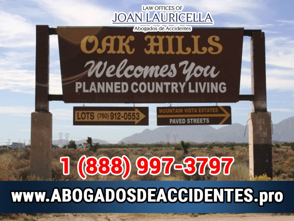Abogados de Accidentes en Oak Hills CA